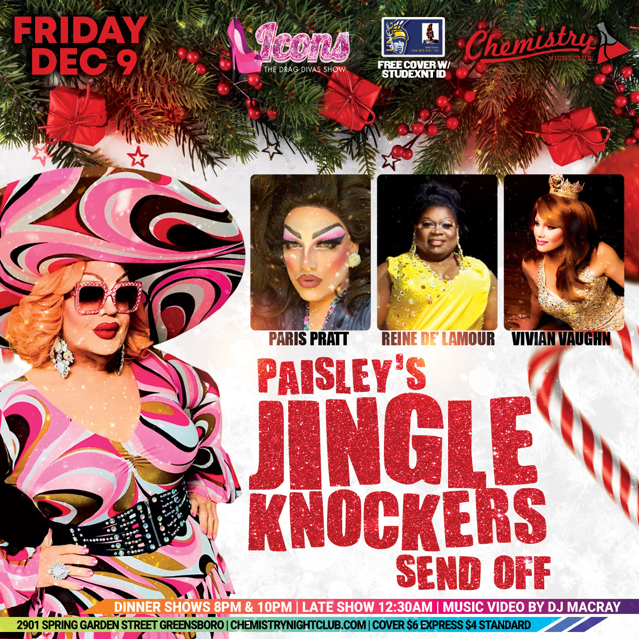 Friday Dec 3 Jingle Knockers