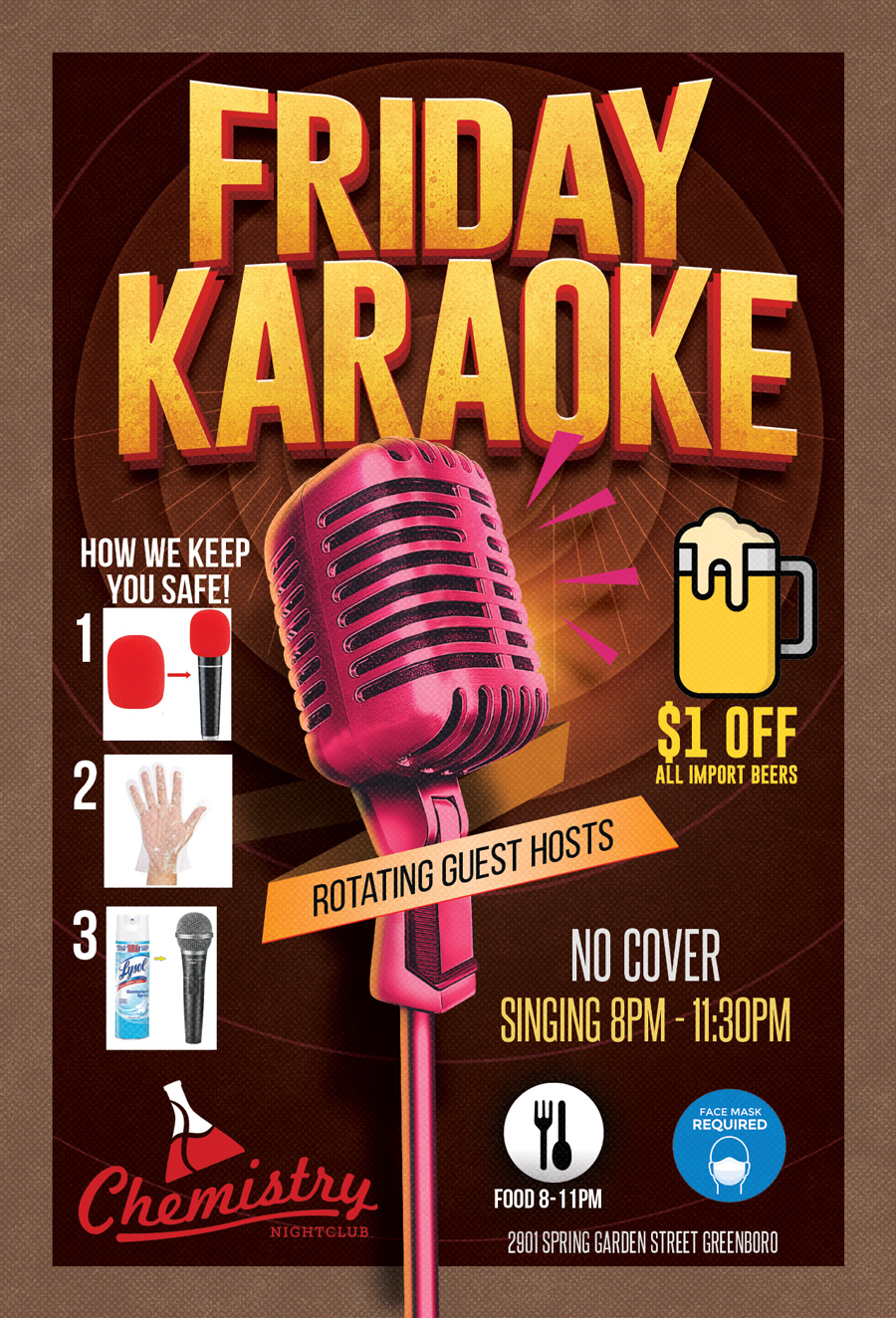 Karaoke Fridays 2020 Covid