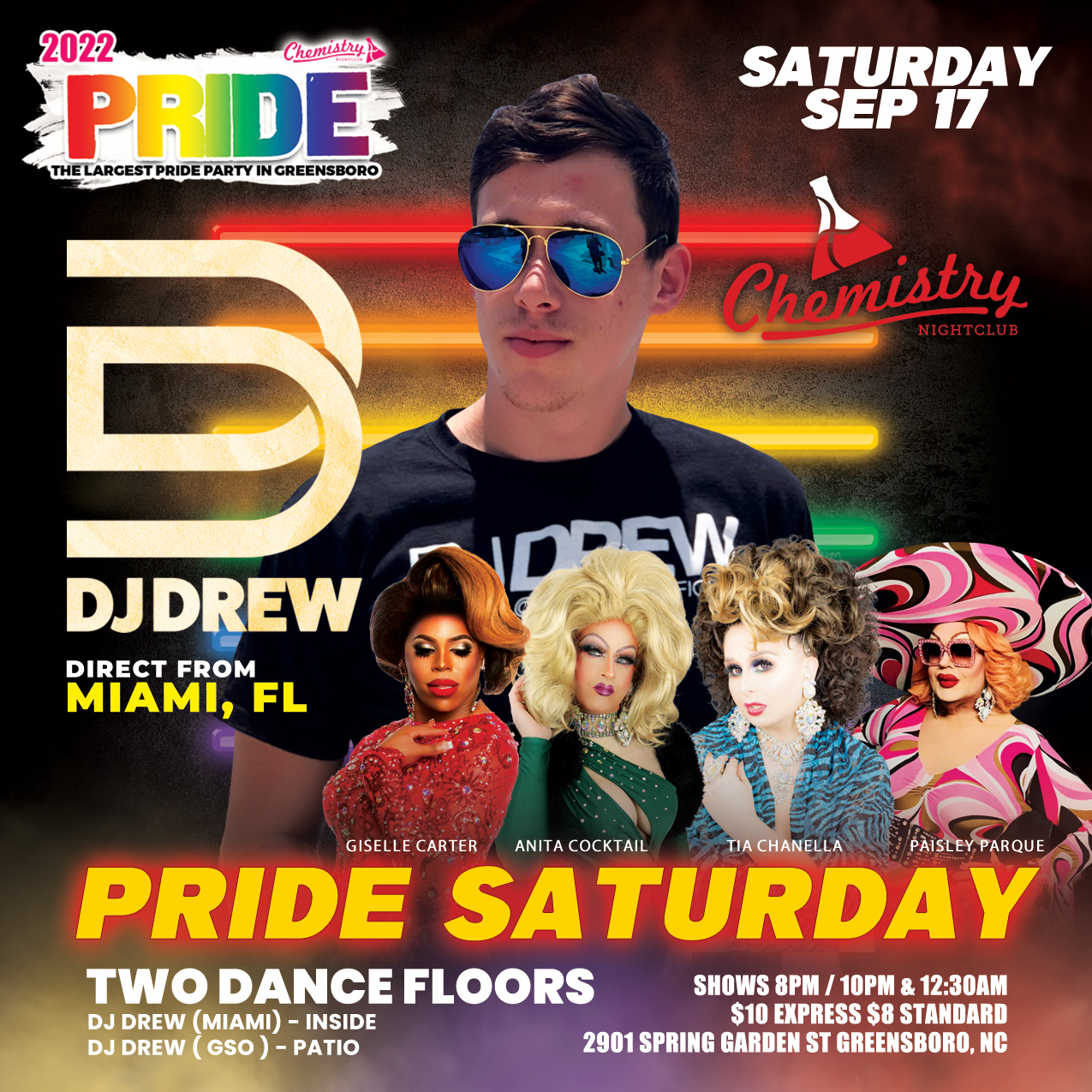 Pride Saturday Sept 17 2022