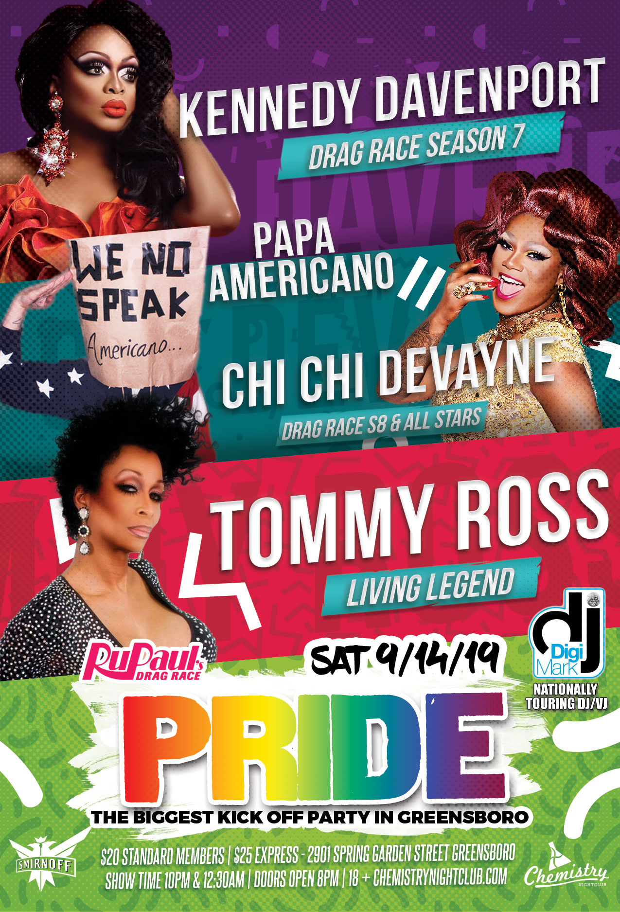 Pride Sunday 2019 Chemitry Nightclub