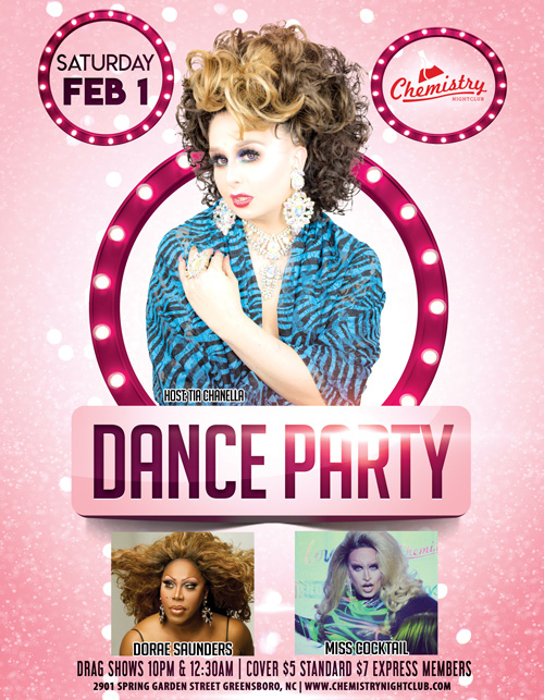 Saturday Dance Party Feb 1 web
