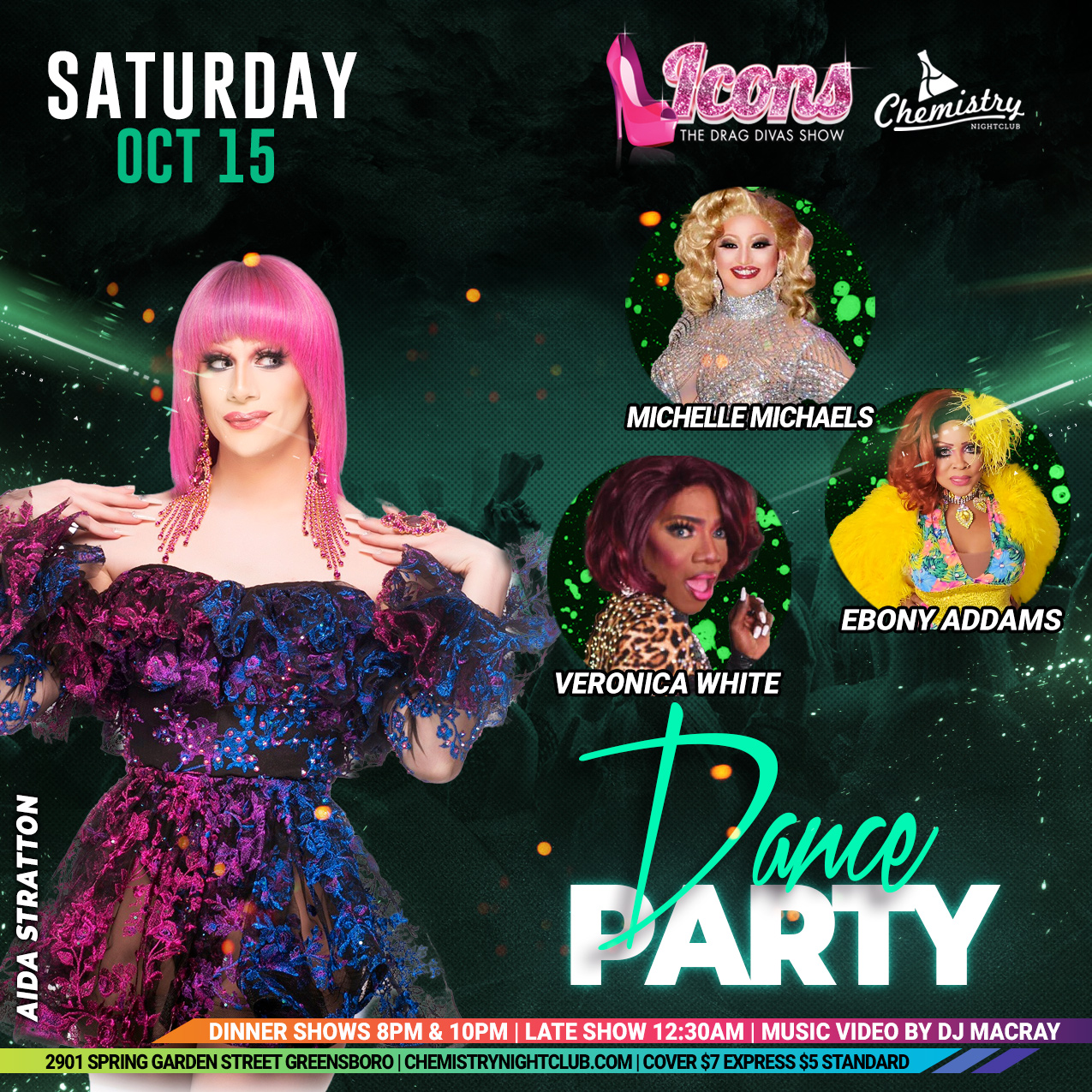 Saturday Dance Party Oct 15