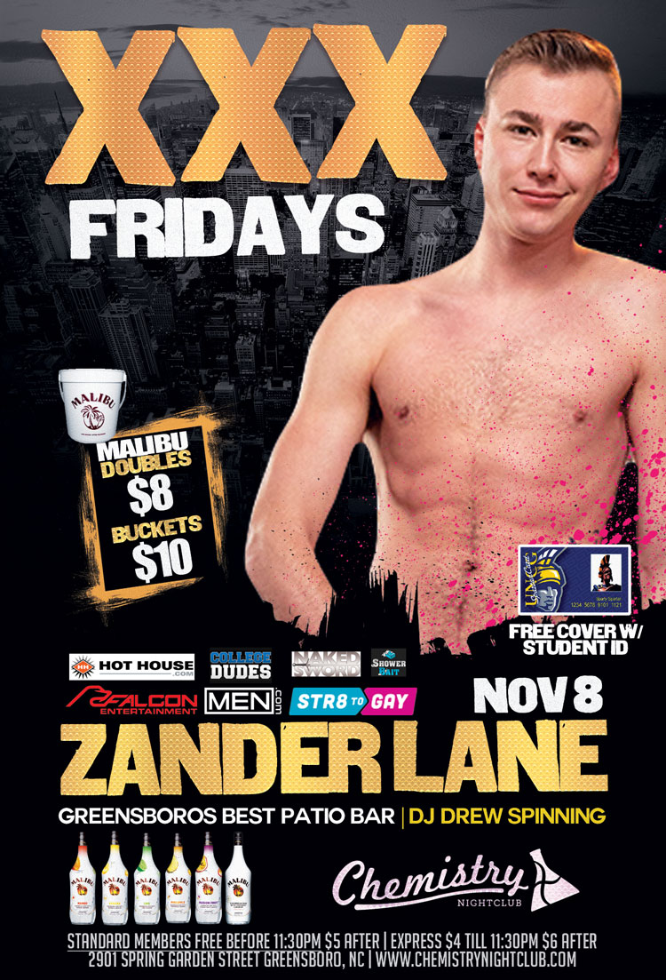 XXX Fridays Zander Lane