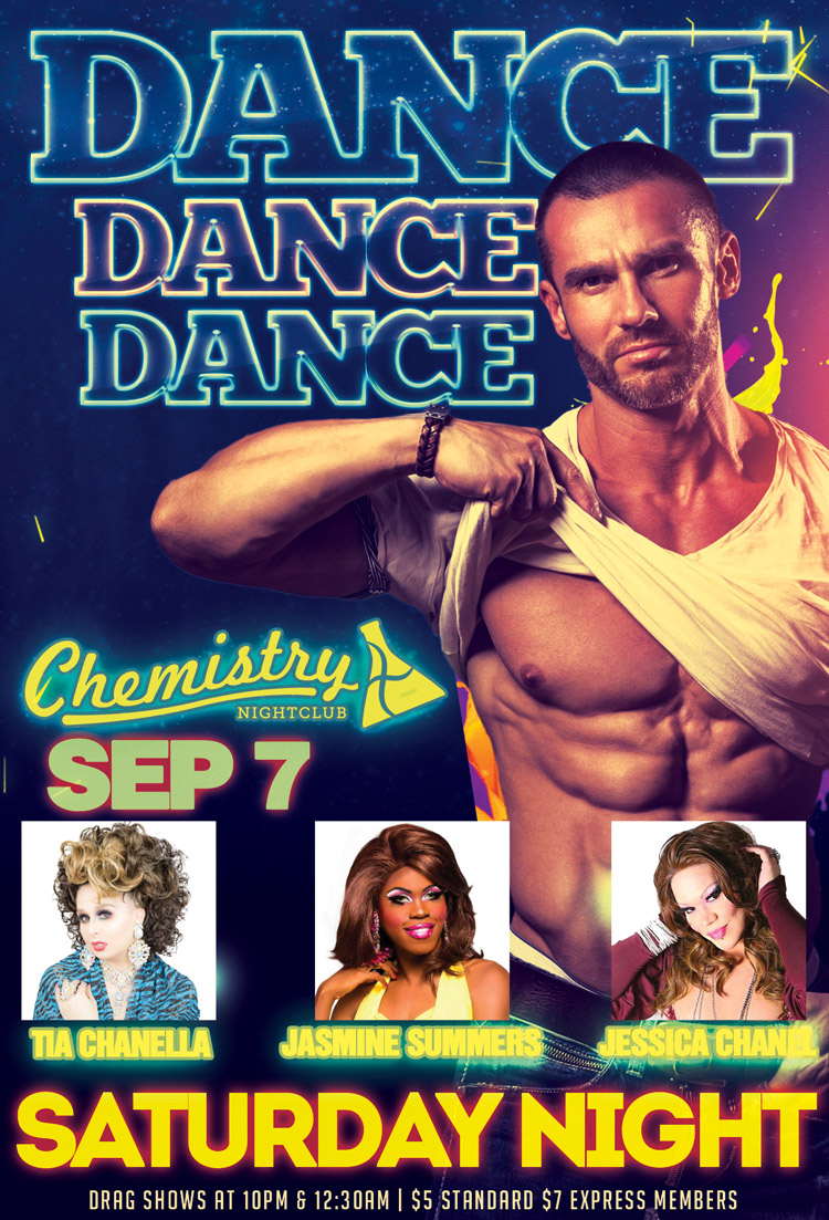 Saturday Dance Party Sep 7 Chemistry